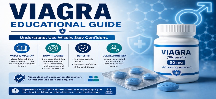 Buy Viagra Online: Complete Guide to Sildenafil, Uses, Dosage & Safety